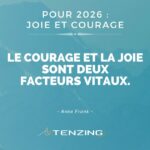 POUR 2026 : JOIE ET COURAGE